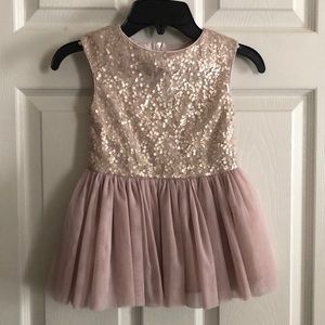 Peppa and Julie sleeveless toddler party dress.